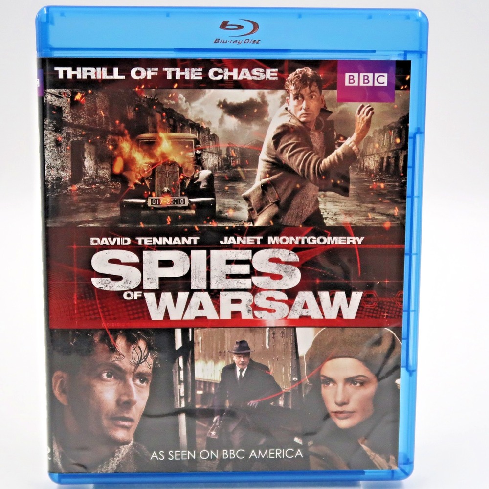 The Spies of Warsaw Blu-ray Disc 2013 David Tennant BBC Espionage Thriller